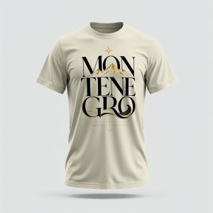 Montenegro Premium Wave & Mountain T-Shirt AATS-0001