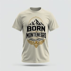 Born in Montenegro T-Shirt