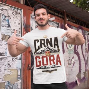 Crna Gora Premium Typography T-Shirt