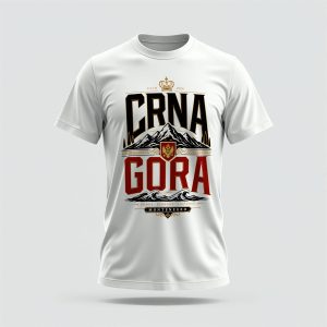 Crna Gora Premium Typography T-Shirt
