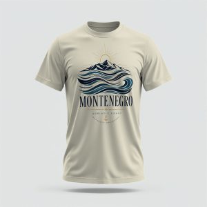 Adriatic Waves of Montenegro T-Shirt