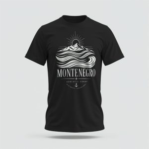 Adriatic Waves of Montenegro T-Shirt