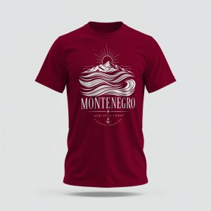 Adriatic Waves of Montenegro T-Shirt
