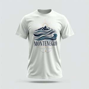 Adriatic Waves of Montenegro T-Shirt