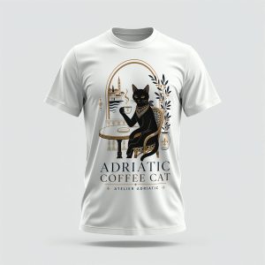 Adriatic Coffee Cat T-Shirt
