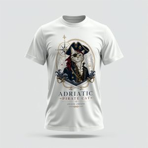 Adriatic Pirate Cat T-Shirt