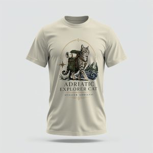Adriatic Explorer Cat T-Shirt