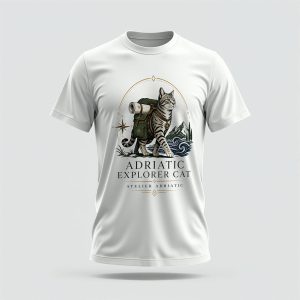 Adriatic Explorer Cat T-Shirt