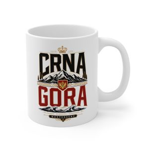 Crna Gora Montenegro Heritage Mug