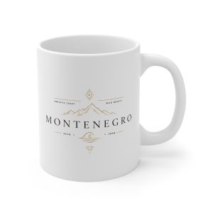 Montenegro Adriatic Coast Minimalist Mug