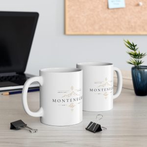 Montenegro Adriatic Coast Minimalist Mug