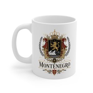 Montenegro Royal Crest Heritage Mug