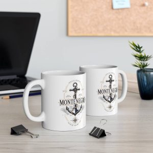 Montenegro Adriatic Heritage Anchor Mug