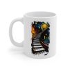 Artistic Piano Night Mug