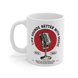 Life Sounds Better With Music Mug