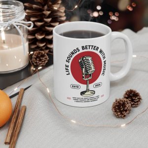 Life Sounds Better With Music Mug
