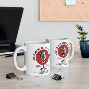 Life Sounds Better With Music Mug