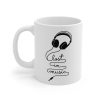 Lost in Music Headphones Mug