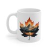 Maple Leaf Mountain Lake Mug