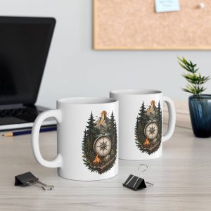 Wilderness Compass Mountain Mug