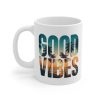 Good Vibes Tropical Sunset Mug