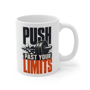 Push Past Your Limits Gym Mug