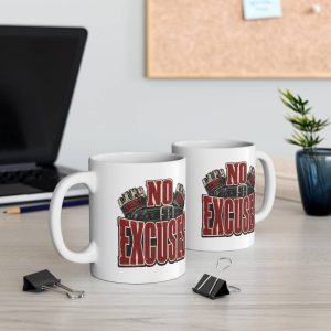 No Excuses Gym Mug