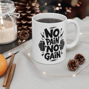 No Pain No Gain Gym Mug