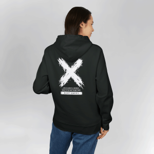 Keep Happy Motivational Graphic Hoodie Sweatshirt