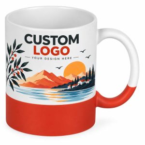 Color Base Mug Red