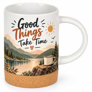 Custom Cork Base Mug