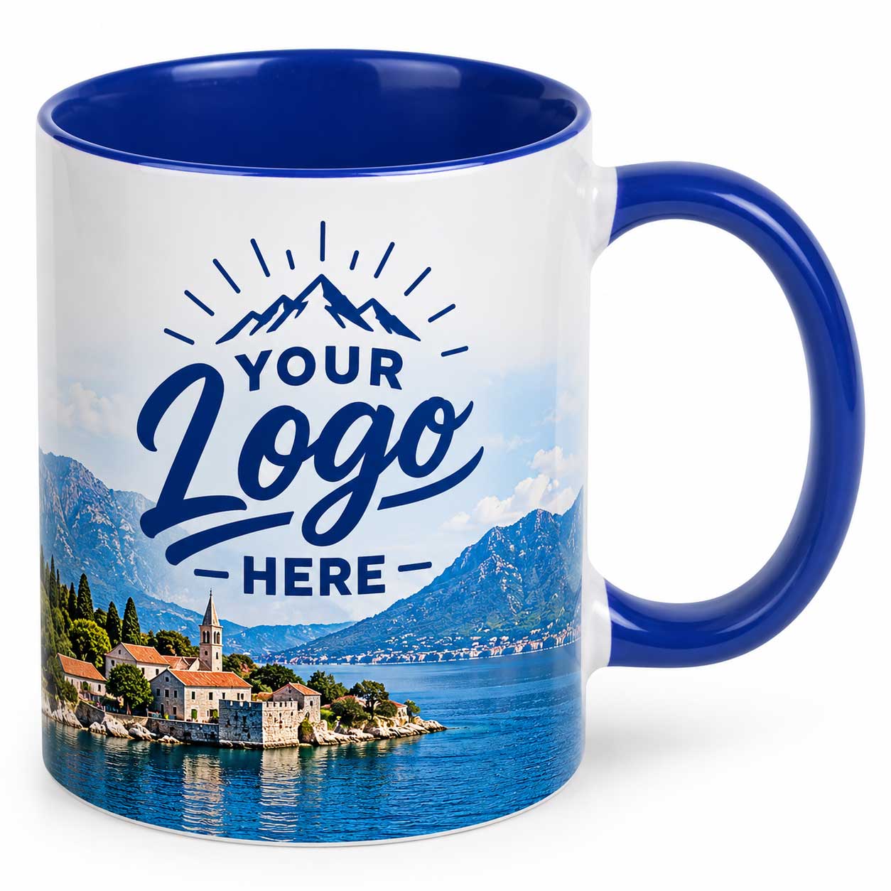 Two Color Mug Blue