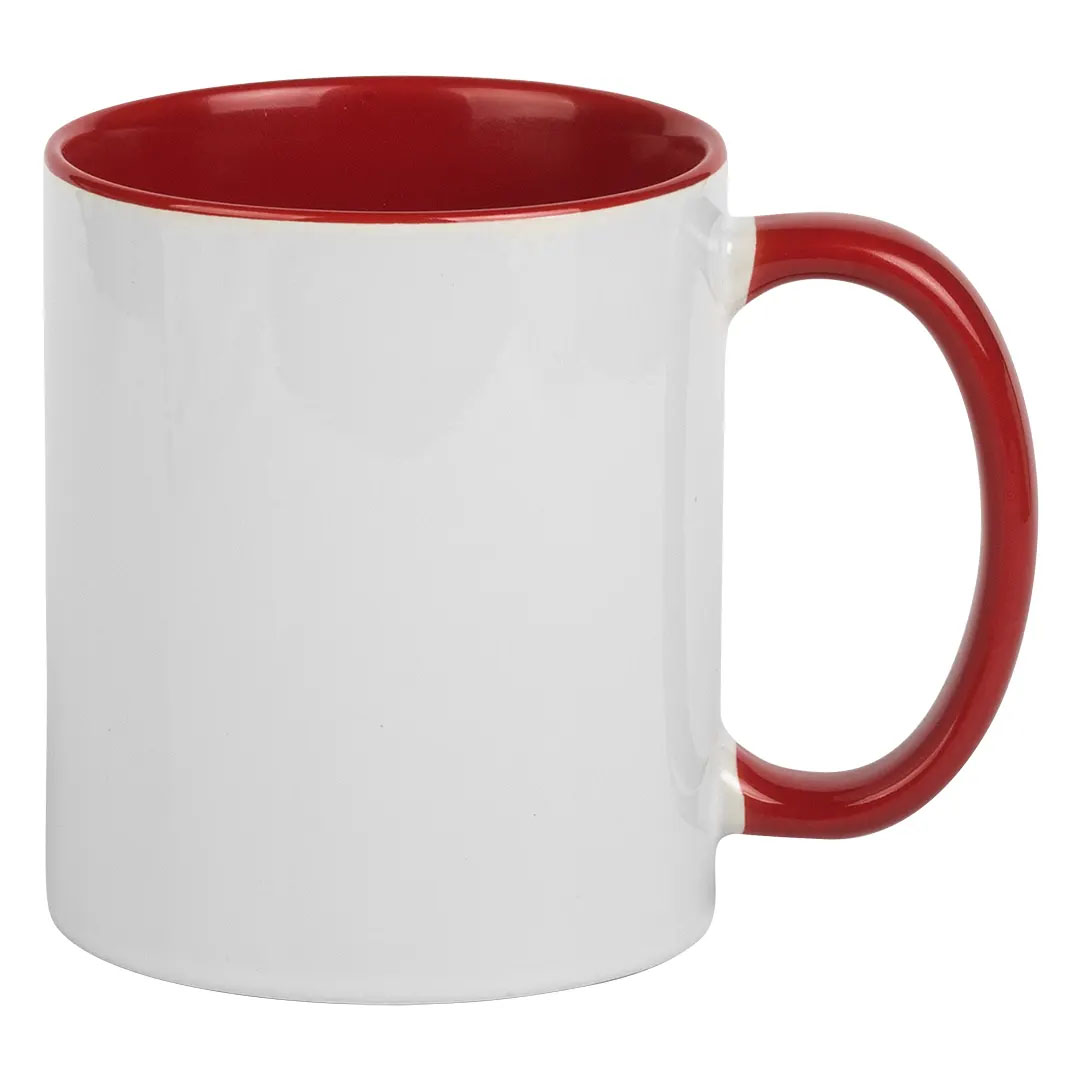 Two Color Mug Red