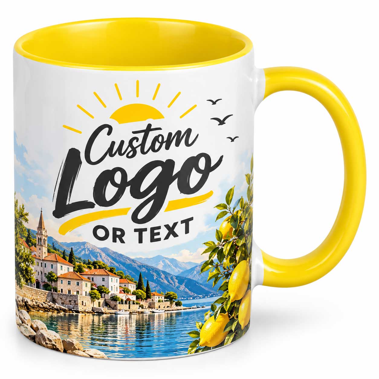 Two Color Mug Yellow